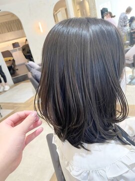 ジーナ 船橋(Zina) 髪質改善*マチルダボブアッシュカラー*美髪【Zina船橋】