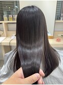 ショコラブラウン×髪質改善トリートメント