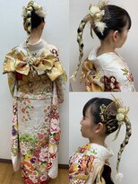 ヘアーメイク ツインズ(Hair Make TWINS)&nbsp;ポニーテールヘアアレンジ