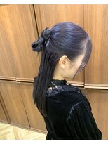 ザザ 高田馬場(ZA/ZA)&nbsp;流行りのカチモリハーフアップ