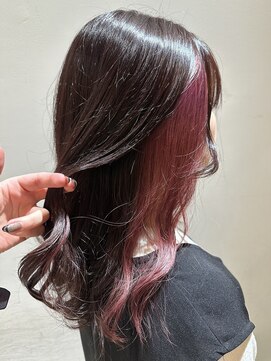 ティーフォースプラス(T force plus) インナーカラー×ピンク