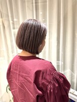 アミリアバイザザ(amiliea by ZA/ZA)&nbsp;脱白髪染め　ハイライトで魅せる透明感カラー