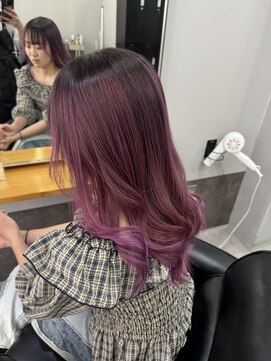 レブ 四条烏丸(Reb,) ピンクバレイヤージュ