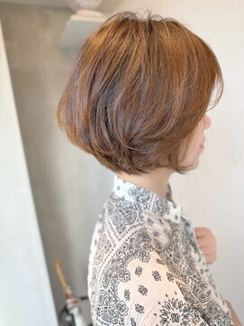 ラトリエコンタン(L´atelier Content) 30代40代50代大人可愛いひし形丸み絶壁解消ショート