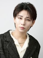 オーシャントーキョー 渋谷(OCEAN TOKYO) ナチュラルセンターパートニュアンスパーマ刈り上げマッシュ