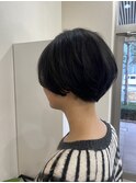 大人ショートヘア/ネイビーブルー【横浜】