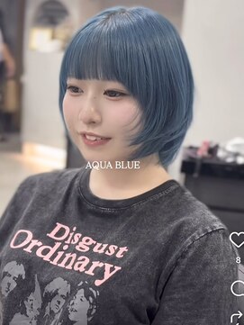 ジィルム(XELM) 韓国レイヤーカット/ブリーチ/レイヤーカット/ハッシュカット