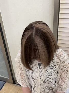 リアン(LIAN) ハイライトカラーミルクティーベージュケアブリーチダブルカラー