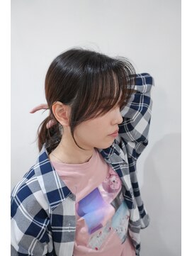 ミヨン 京都烏丸店(miyon) 【miyon】韓国レイヤーカット×暗髪カラー×髪質改善