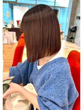 ファースト 仙台店(first) 髪質改善ストレート×ボブ