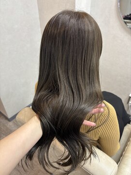 ソア 並木坂(Soa) 韓国ヘア/顔周りカット/レイヤーカット/ベージュ/ロング