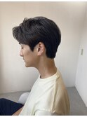 20代30代40代◎刈り上げセンターパートフェザーパーマ