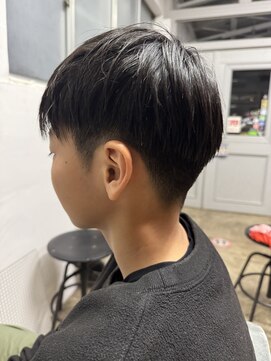 オーガニック ライフ 若葉 鶴ヶ島(organic+life) 冬◎黒髪ツーブロフェード20代30代爽やか