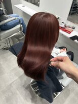 パルス ヨコハマ(PULSE yokohama)&nbsp;横浜韓国レイヤー髪質改善バーガンディワインレッド
