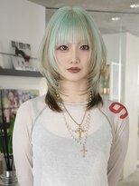 クペウヘイヴン(cope'u HAVEN) 原宿/ウルフカット レイヤー デザインカラー ルーツカラー