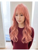 ハーツオオサカ(HE:ARTS OSAKA)&nbsp;ハイトーンがかわいいピンク小顔カラー