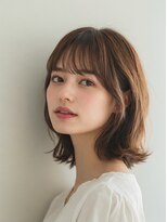 エル 横浜 ウエスト(eL 横浜 west) くびれヘア 美髪 ハイライトカラー アプリコットオレンジ