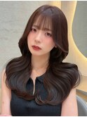 □ゆる巻き韓国レイヤー