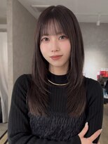 エトワ 中央店(etoi)&nbsp;大分韓国かき上げレイヤーカット大人レイヤー顔まわりレイヤー