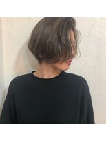 ディスアンドザット あびこ店(THIS&THAT) ハンサムショート×シークレットハイライト