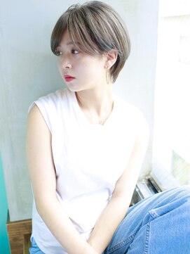 バース(BIRTH) 天神【BIRTH】ふんわりショート×グレージュ