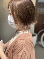 フランジェッタヘアー(Frangetta hair) カット職人BOB