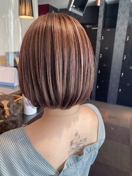 アース 町田店(HAIR & MAKE EARTH) コントラストハイライトボブ