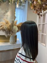 アンド ラ ブランシュ(&.La Blanche)&nbsp;ショコラベージュ/ベビーバング/ミディアム/大宮/トリートメント