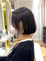 ロンドプランタン 恵比寿(Lond Printemps)&nbsp;韓国風サイドバングワンレンボブ