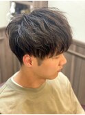 ツーブロックショート<理容室>/京成上野/御徒町/上野]