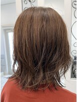 サロンドノア(Salon de NoA)&nbsp;ミディアムヘア×イルミナカラー