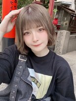 リアイス(Re:ICE) ミルクティーベージュレイヤーボブ