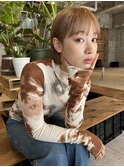 アゴライン甘めナチュラルボブ