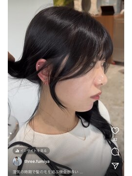 スリー(three) レイヤーカット