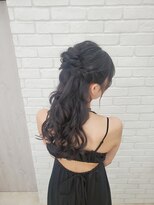 セット バイ エムビューティー(Set by M.beauty) ハーフアップ☆ヘアセット/ヘアメイク/渋谷/表参道/外苑前/東京