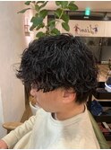 波ウエーブパーマ