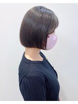 モリオフロムロンドン 松戸店(Morio from London)&nbsp;【松戸　石山】大人可愛い丸みミニボブ顎ライン内巻きボブ