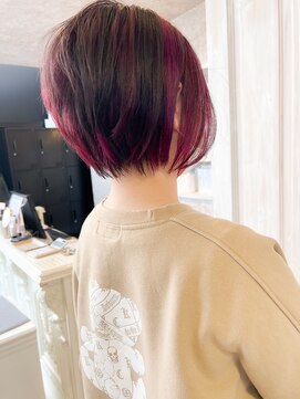 キャアリー(Caary) 福山Caary20代30代40代50代ショートヘア人気小顔補正立体カット