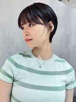 アイティーバイアルバム 下北沢店(IT by ALBUM)&nbsp;くびレイヤー美髪アッシュブラックニュアンスカラー_ba485511