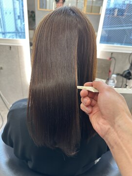 フリーラ 横浜(freera) 髪質改善サラサラプレミアム大人ガーリー韓国ミディアムAライン