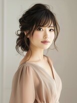 アルトリスト(Altruist Aging×HAIR&SPA)&nbsp;☆オリーブグレーココアベージュ小顔クラゲヘアー/黒髪/着物ボブ