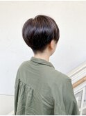 【morio成増/一戸】刈り上げ丸みマニッシュショート