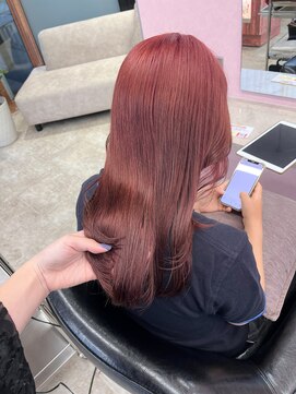 マティー(MATTY) チェリーレッドカラー×艶髪