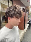 メンズパーマスタイル