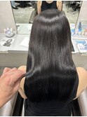 【髪質改善ストレート】
