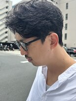 オーガニック アトリエ 大宮(organic+atelier)&nbsp;センターパートニュアンスパーマシャドウパーマフェザーパーマ