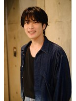 ブークル(boucle)&nbsp;シースルーバングメンズ　メンズミディアム