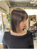 【ADORE横浜】切りっぱなしボブ×軽め