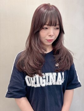 フェブ(fev) [ fev_iroha ] brown beige × layer cut