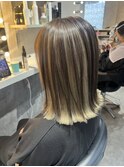 インナーカラー?逆アンブレラカラー? とにかくいい感じ☆